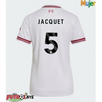 Camiseta Liverpool Jeremy Jacquet #5 Visitante Equipación para mujer 2026-27 manga corta